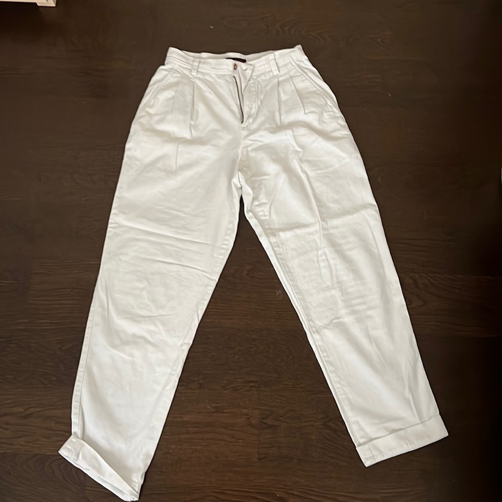 Vintage white pants - 100% cotton